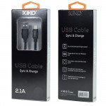 Wholesale USB-C / Type-C 2.1A Strong Heavy Duty Armor USB Cable 3FT (Black)